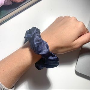 Blue Scrunchie